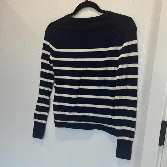 J.Crew Margot crewneck sweater with crochet flower - Picture 8 of 8